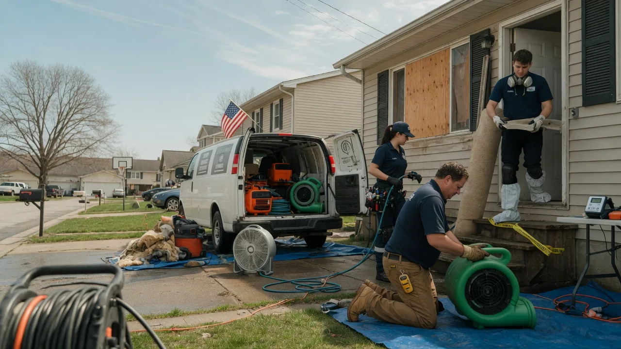 Water Damage Restoration in Summerfield, LA near me